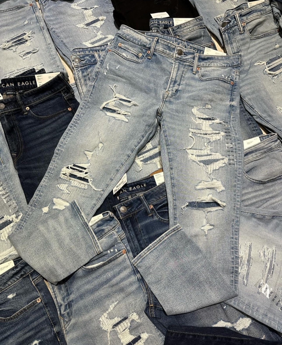 5 Pantalones American Eagle