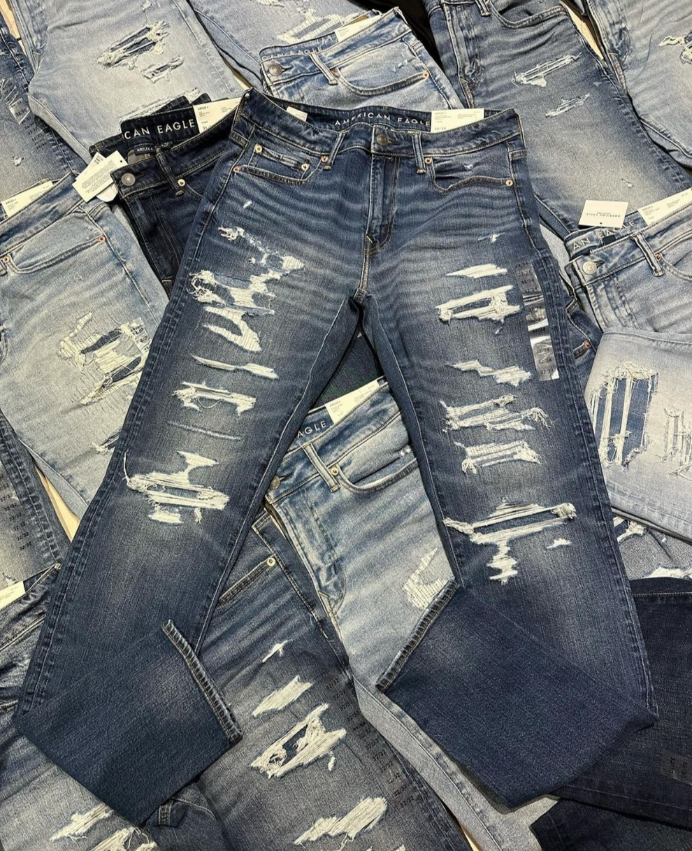 5 Pantalones American Eagle